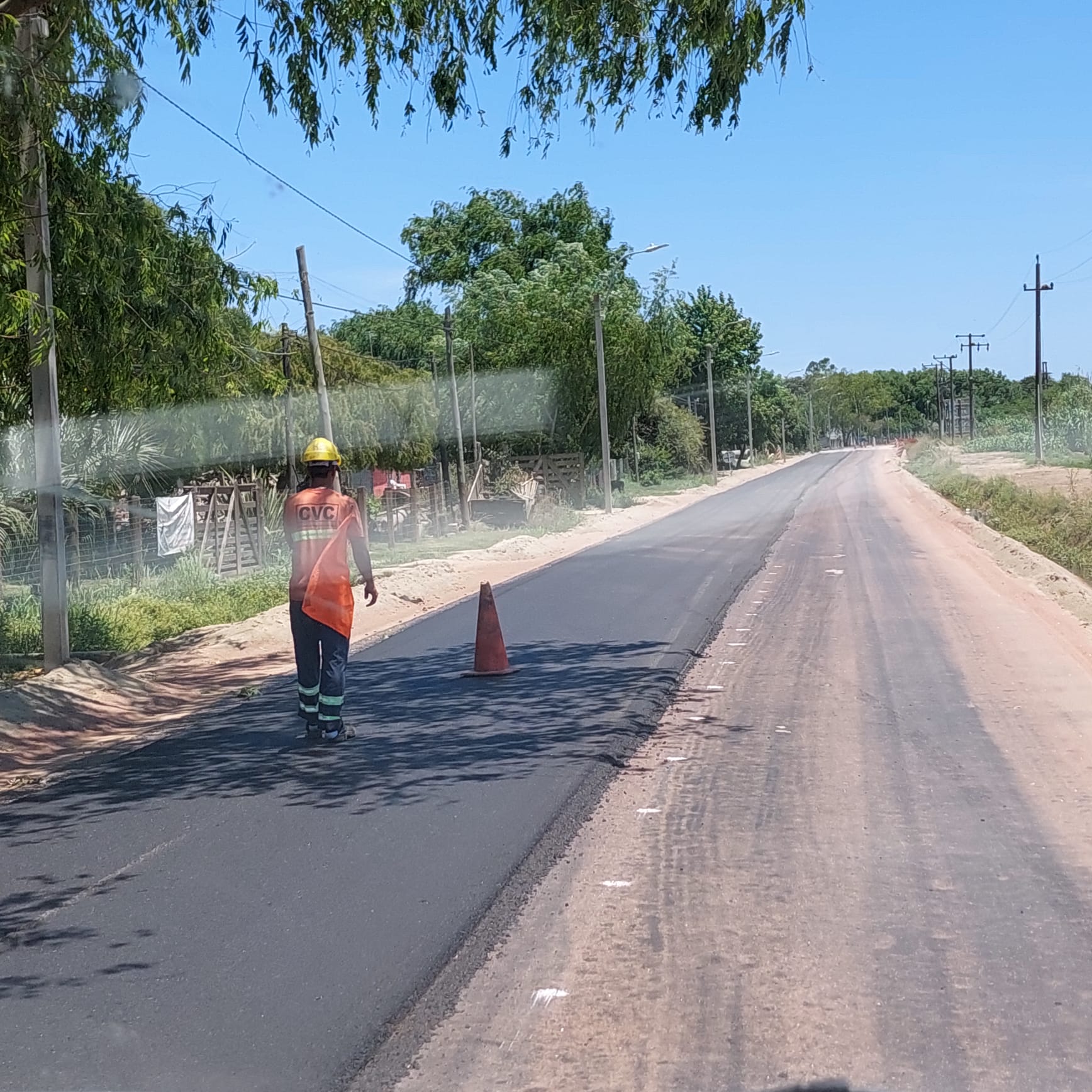 Continúan las Obras en Camino Parque del Plata