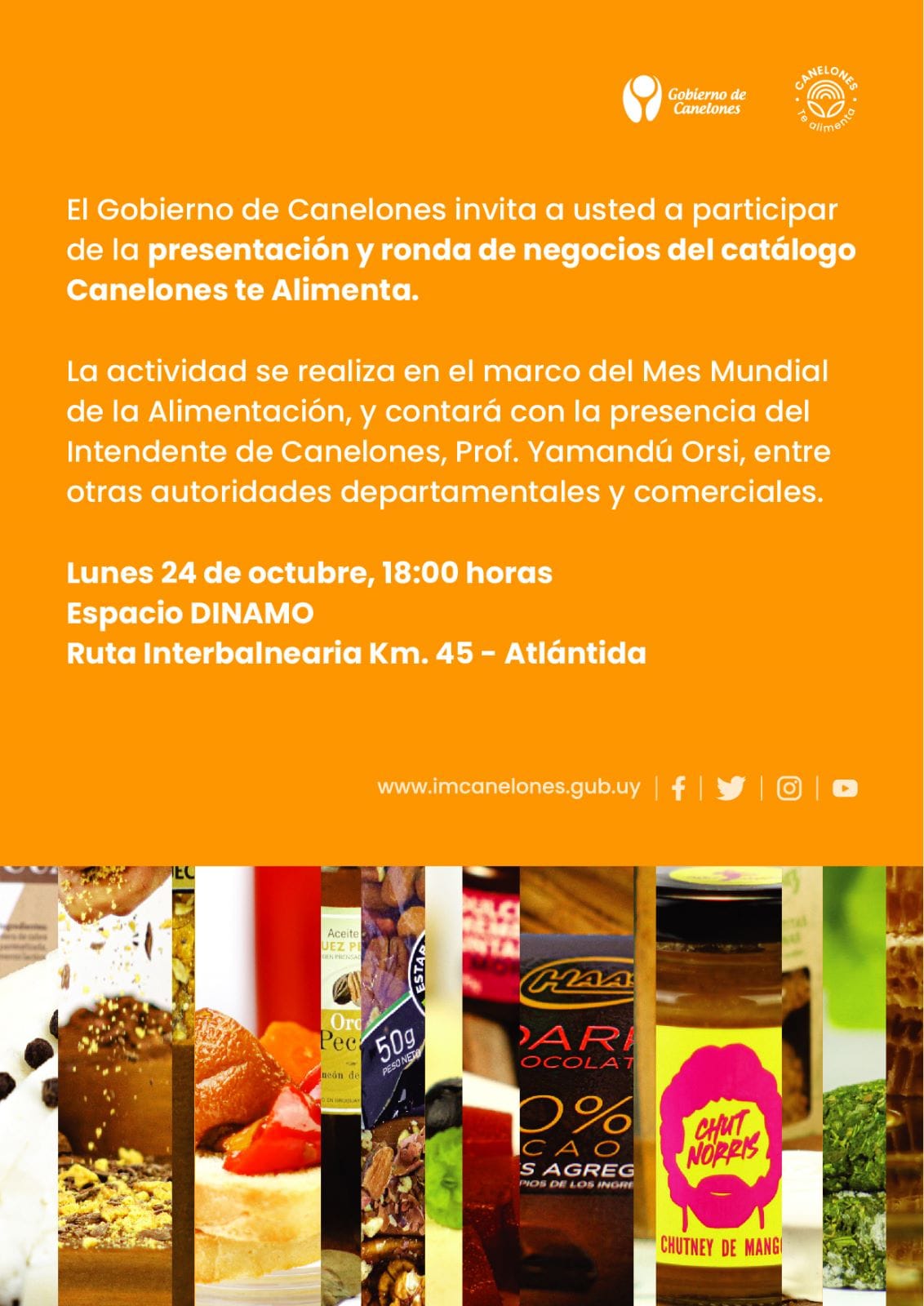 *Presentación del catálogo de productos Canelones te Alimenta*