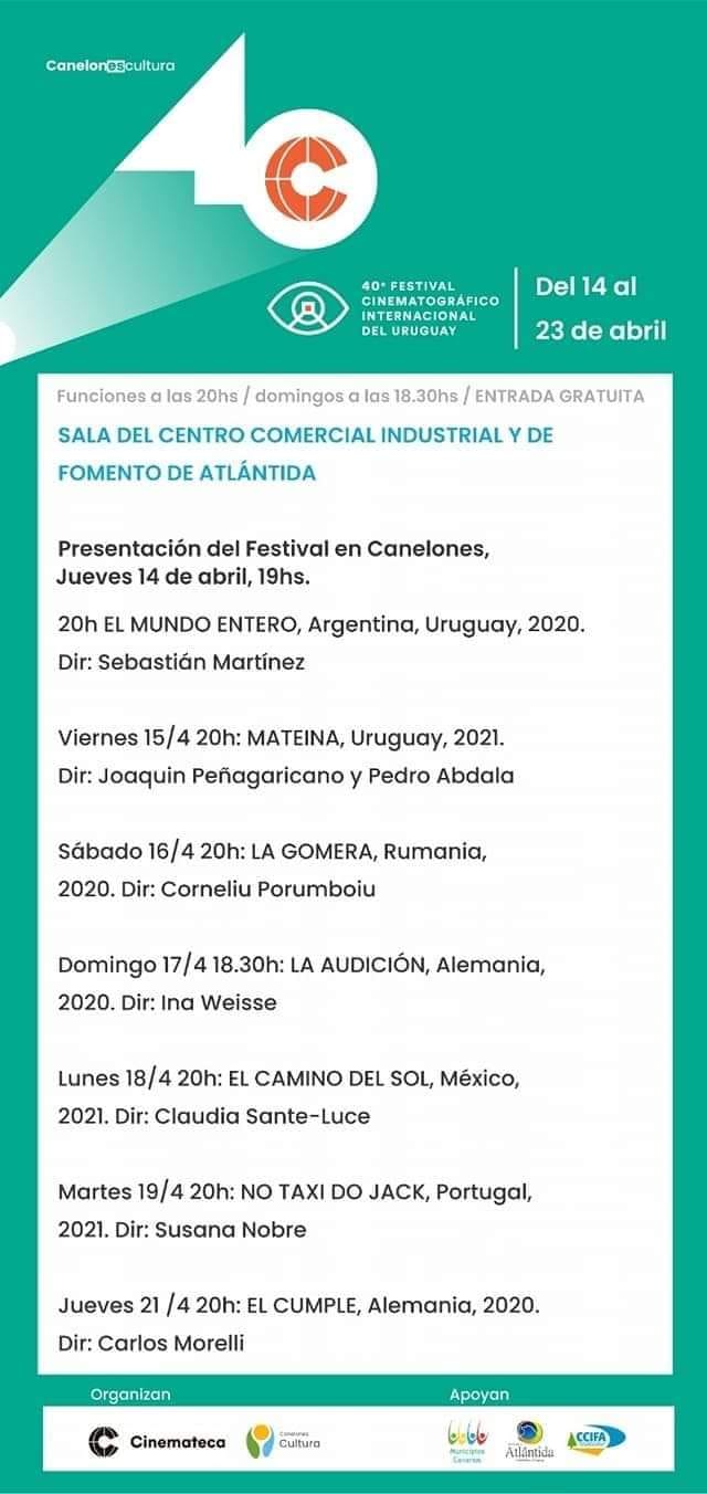 40° Festivar Cinematográfico Internacional de Cinemateca en Atlántida