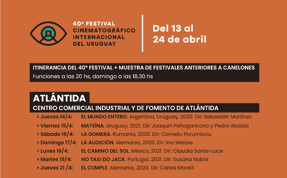 40° Festivar Cinematográfico Internacional de Cinemateca en Atlántida
