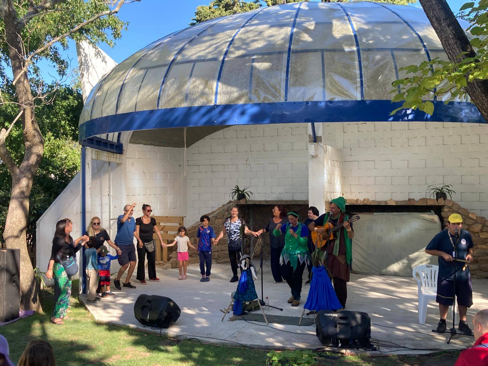 Inauguración del Domo del Anfiteatro Villazul
