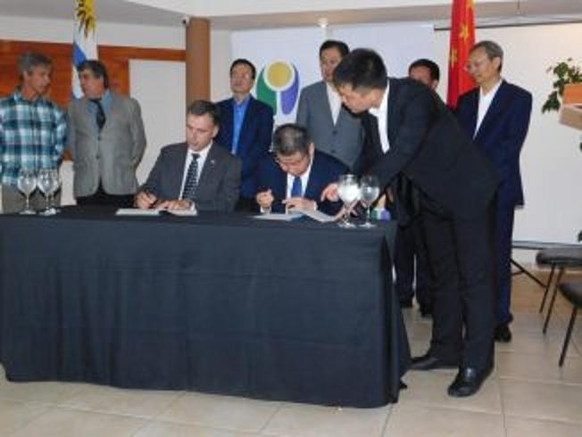 Canelones y la Provincia China de Shanxi firmaron importante acuerdo en Atlántida