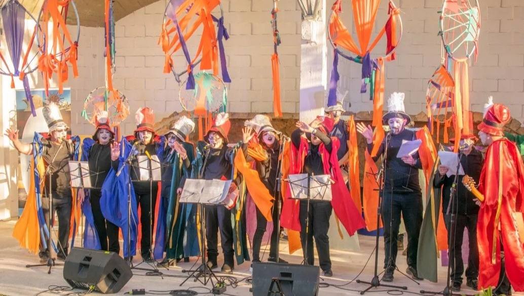 En el Parque Azul se celebro el 2° Encuentro Departamental de Murga de Canelones