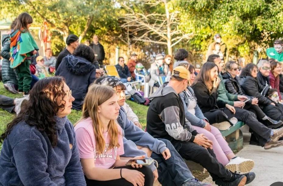 En el Parque Azul se celebro el 2° Encuentro Departamental de Murga de Canelones