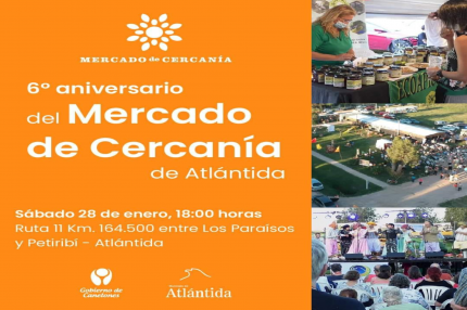 6° aniversario del Mercado de Cercanía de Atlántida