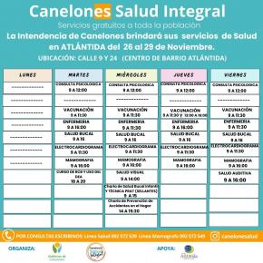  Canelones Salud Integral en el Centro de Barrio Atlántida