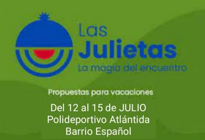 Actividades en las vacaciones de julio. "Las Julietas" en el Polideportivo de Barrio Español