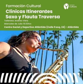 Clínicas itinerarantes de Cultura. SAXO Y FLAUTA TRAVERSA