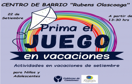 Vacaciones de Setiembre en el Centro de Barrio "Rubens Olascoaga"